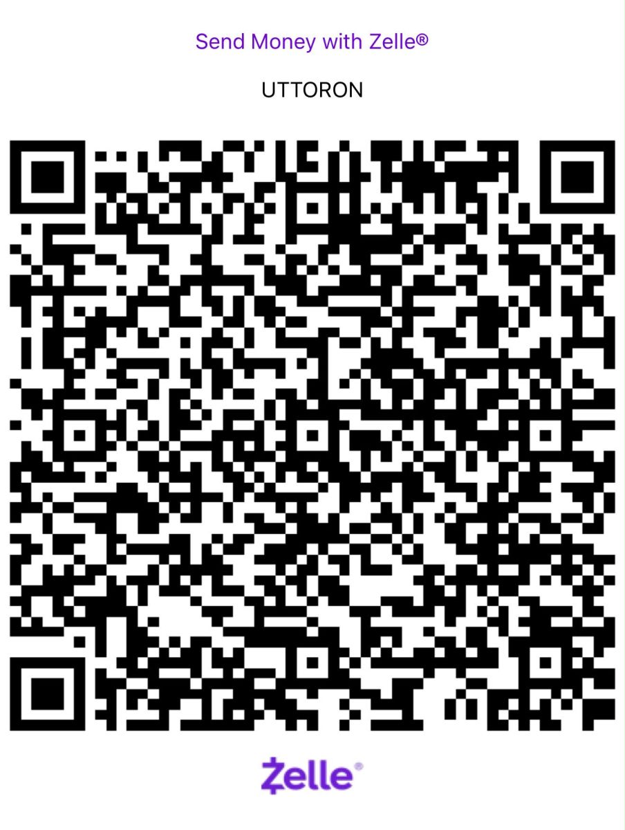 Zelle QR code for Uttoron